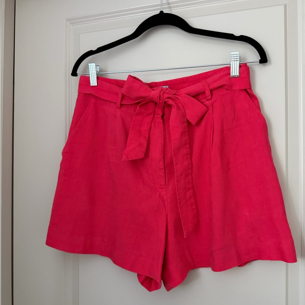ANTONIO MELANI High Waist Pink Shorts